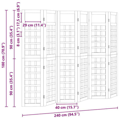 Protetor de Privacidade Marrom mel 240 x 180 cm