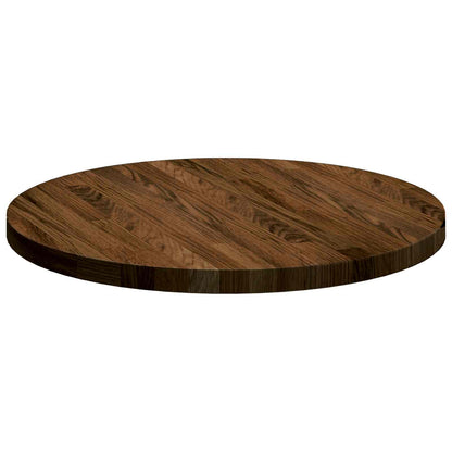 Tampo de Mesa Marrom Escuro Ø 50 x 2,5 cm