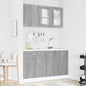 Conjunto de armários de cozinha Lyon 4 pcs Sonoma cinzento