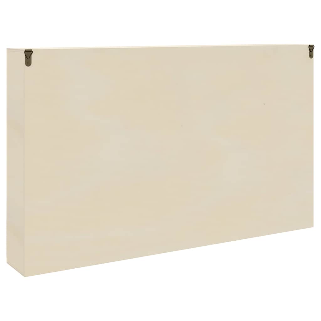 Caixa de Exibição Colecionável de Madeira 60 x 8.5 x 37 cm