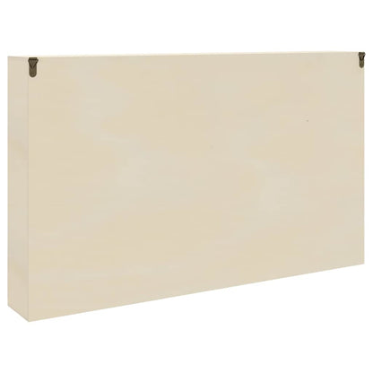 Caixa de Exibição Colecionável de Madeira 60 x 8.5 x 37 cm