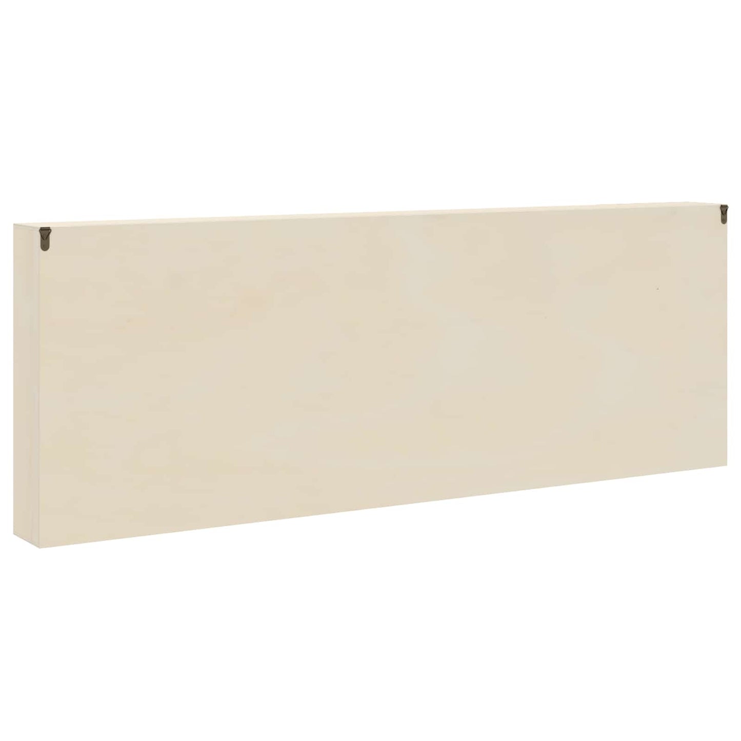 Gabinete Expositivo de Parede Bege 100 x 8,5 x 36 cm