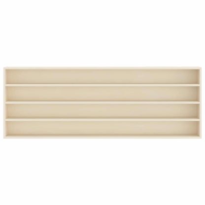Gabinete Expositivo de Parede Bege 100 x 8,5 x 36 cm