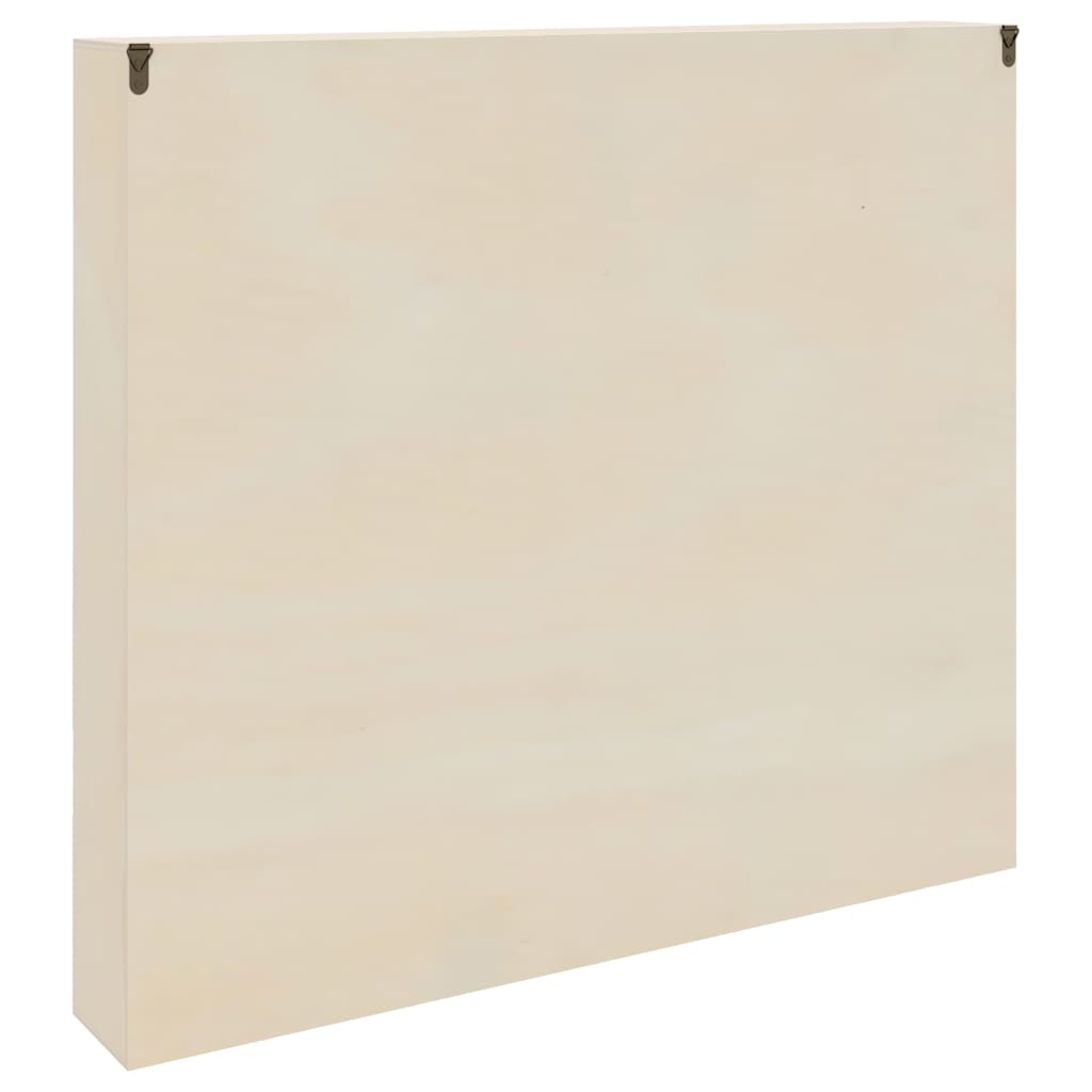 Caixa de Exibição Colecionável de Madeira 60 x 8,5 x 54 cm