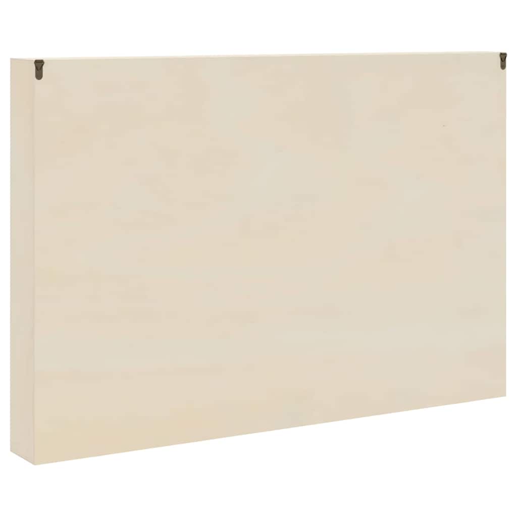 Caixa de Exibição Colecionável de Madeira 80 x 8,5 x 54 cm