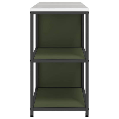 Conjunto de Armazenamento de Cozinha 2 pcs Verde Oliva