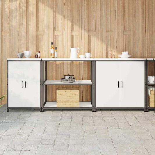 Conjunto de Armazenamento de Cozinha Outros 3 pcs Branco