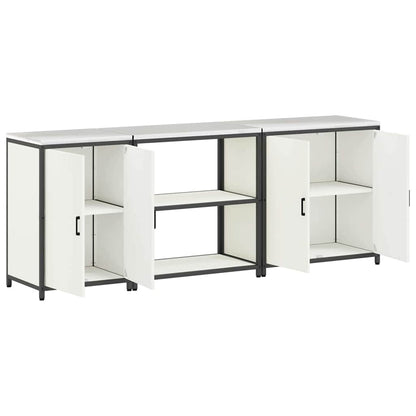 Conjunto de Armazenamento de Cozinha Outros 3 pcs Branco