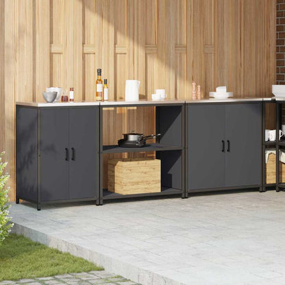 Conjunto de Armazenamento de Cozinha Outros 3 pcs Antracite