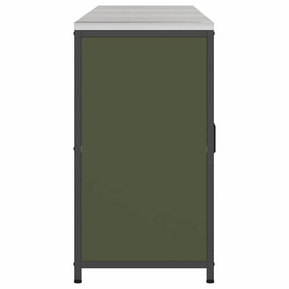 Conjunto de Armazenamento de Cozinha Outros 3 pcs Verde Oliva