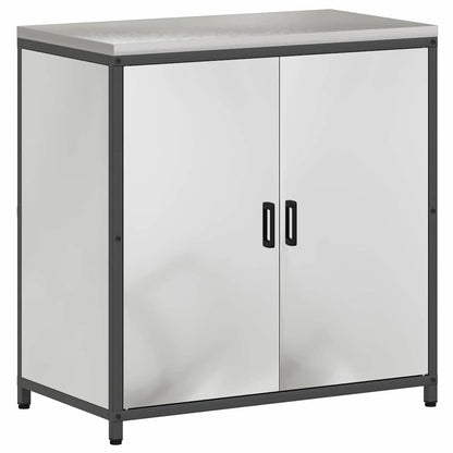 Conjunto de Armazenamento de Cozinha com prateleira 3 pcs Prata