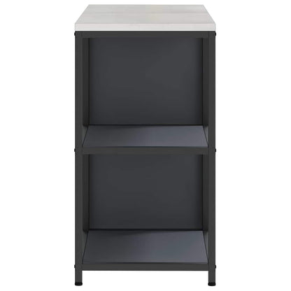 Conjunto de Armazenamento de Cozinha com porta 2 pcs Antracite