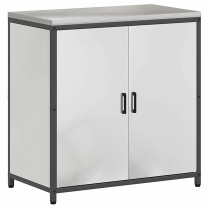 Conjunto de Armazenamento de Cozinha com prateleira 2 pcs Prata
