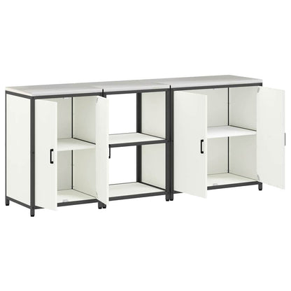 Conjunto de Armazenamento de Cozinha Outros 3 pcs Branco