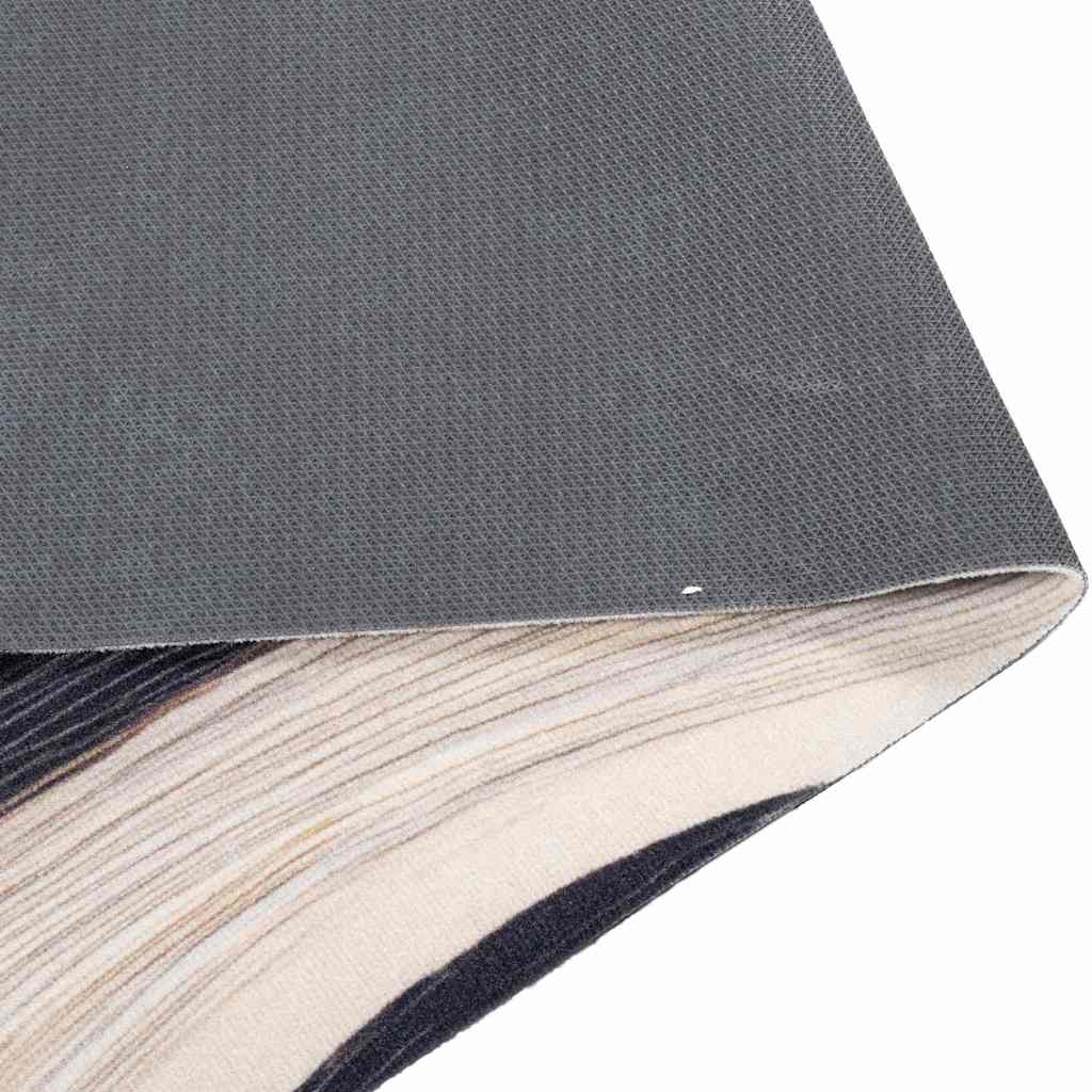 Tapete de Cozinha Art Deco Preto 300 x 60 cm Veludo