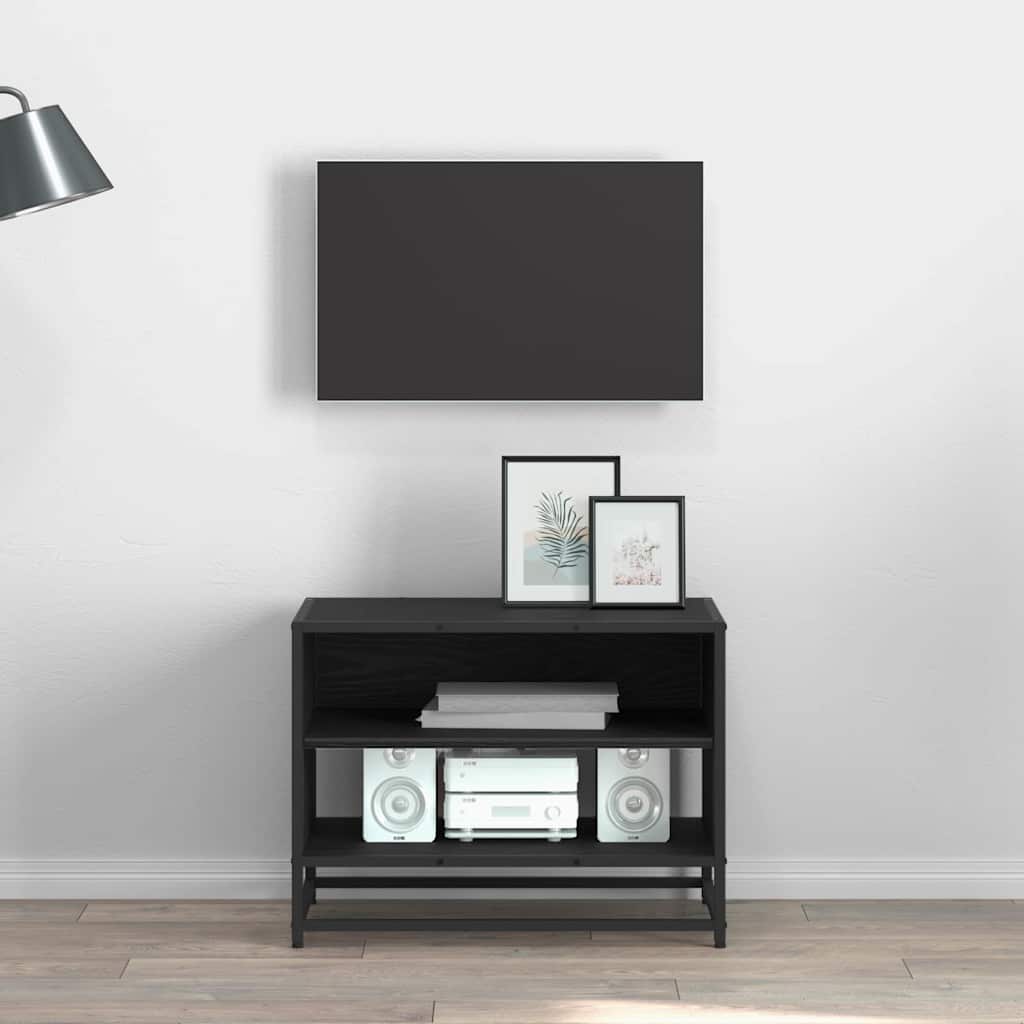 Gabinete para TV Carvalho preto 61 x 40 x 46 cm