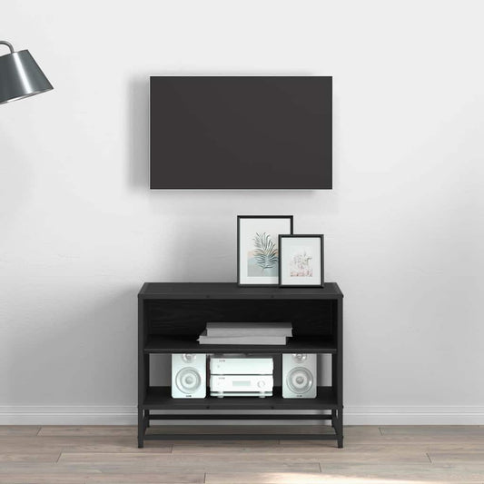 Gabinete para TV Carvalho preto 61 x 40 x 46 cm
