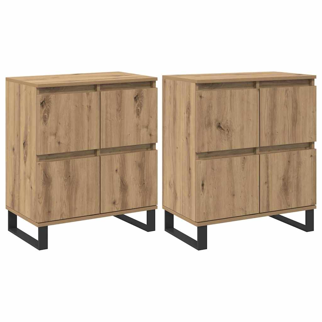 Buffet 2 pcs Carvalho Artesanal 60 x 35 x 70 cm