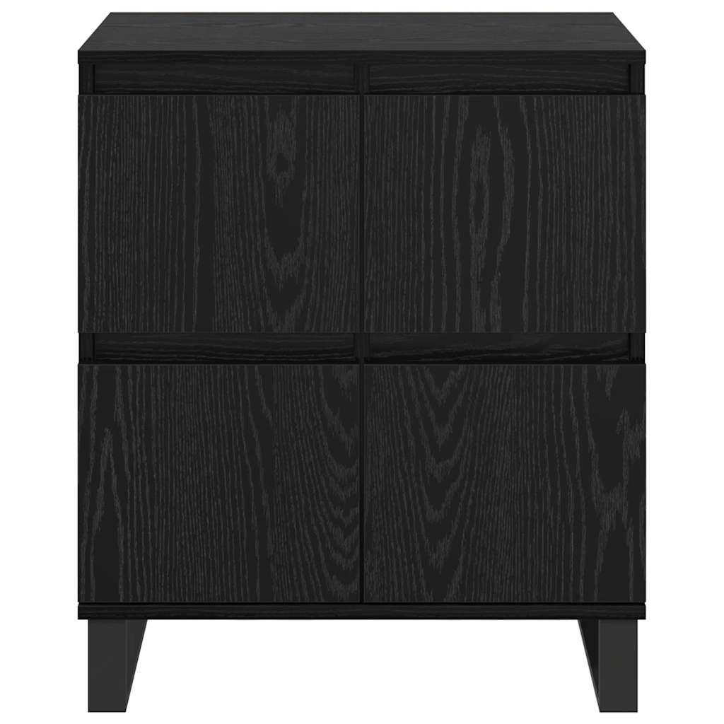 Buffet 2 pcs Carvalho Preto 60 x 35 x 70 cm