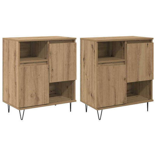 Buffet 2 pcs Carvalho Artesanal 60 x 35 x 70 cm