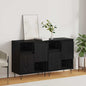 Buffet 2 pcs Carvalho Preto 60 x 35 x 70 cm