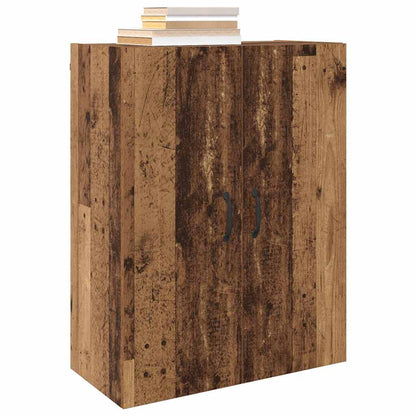 Armário de Parede 2 pcs Madeira antiga 69,5 x 34 x 90 cm