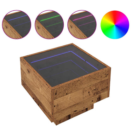 Mesa de centro Madeira antiga 40 x 40 x 30 cm