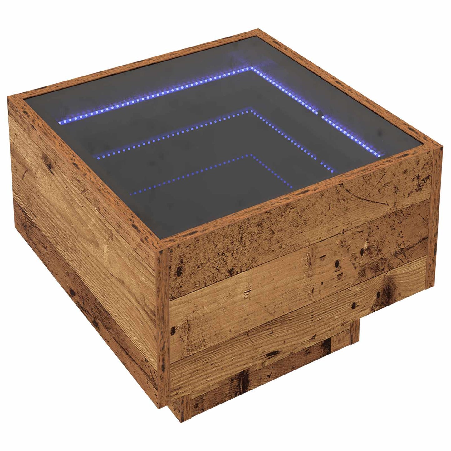 Mesa de centro Madeira antiga 40 x 40 x 30 cm