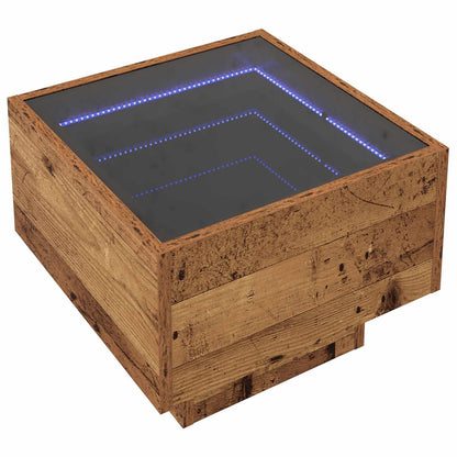 Mesa de centro Madeira antiga 40 x 40 x 30 cm