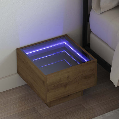 Mesa de centro Carvalho Artesanal 40 x 40 x 30 cm