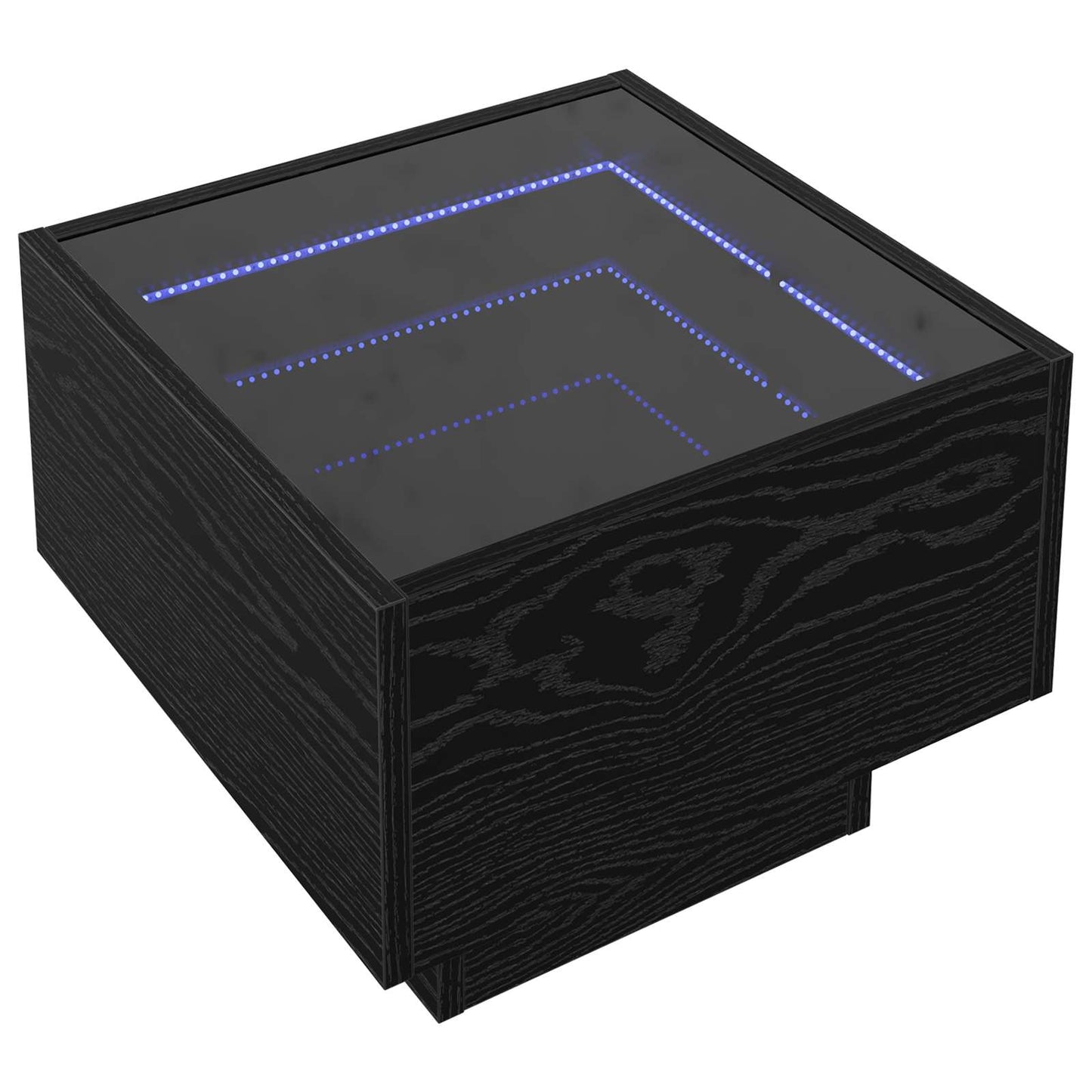 Mesa de centro Carvalho Preto 40 x 40 x 30 cm