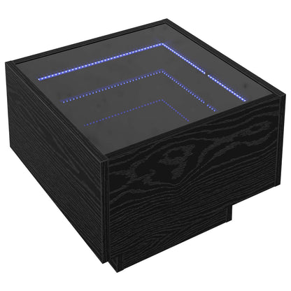 Mesa de centro Carvalho Preto 40 x 40 x 30 cm