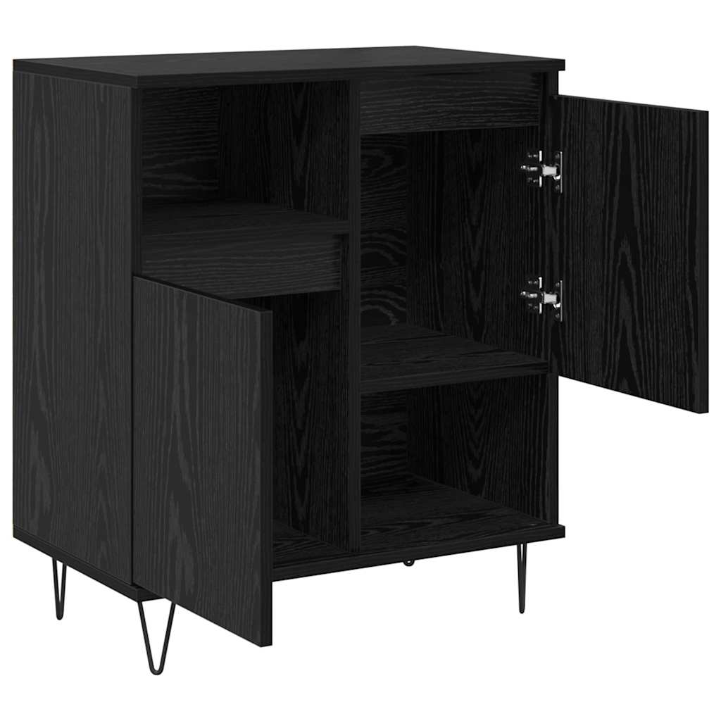 Buffet 3 pcs Carvalho Preto 60 x 35 x 70 cm