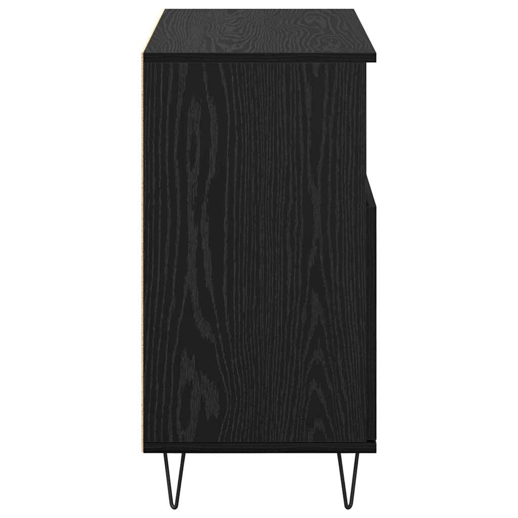 Buffet 3 pcs Carvalho Preto 60 x 35 x 70 cm