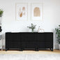 Buffet 3 pcs Carvalho Preto 60 x 35 x 70 cm