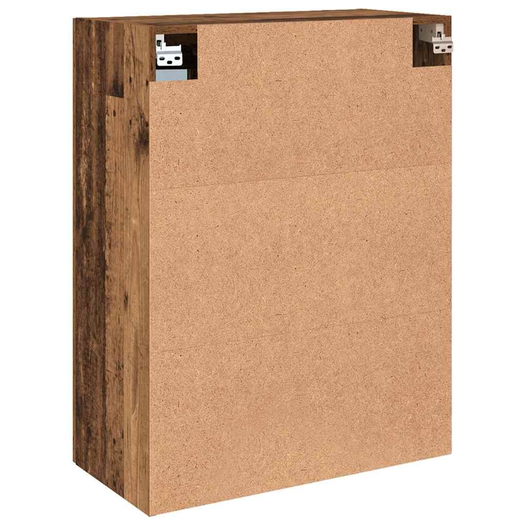 Armários Montados na Parede 2 pcs Madeira antiga