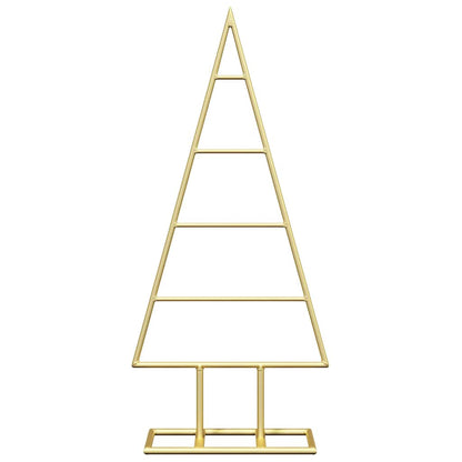 Árvore de Natal de metal Ouro 60 cm Aço com Revestimento em Pó