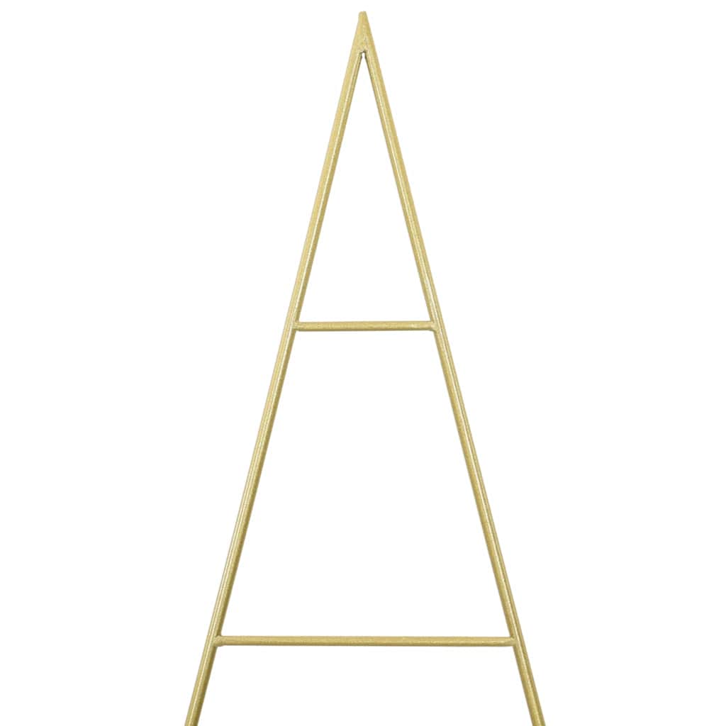 Árvore de Natal de metal Ouro 180 cm Aço com Revestimento em Pó