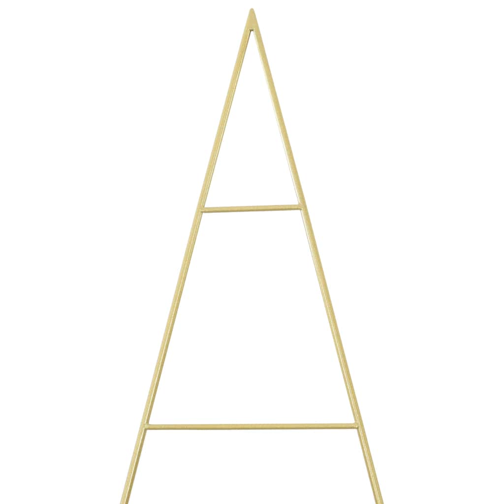 Árvore de Natal de metal Ouro 210 cm Aço com Revestimento em Pó