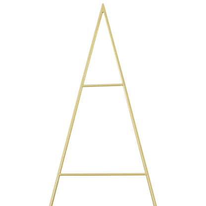 Árvore de Natal de metal Ouro 210 cm Aço com Revestimento em Pó