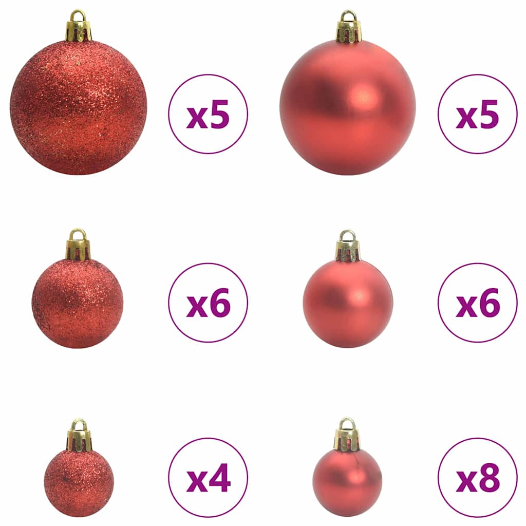 Árvore de Natal Artificial Verde 150 cm PVC, Aço e Plástico