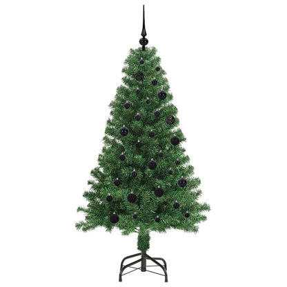 Árvore de Natal Artificial Verde 150 cm PVC, Aço e Plástico