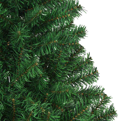 Árvore de Natal Artificial Verde 240 cm PVC, Aço e Plástico