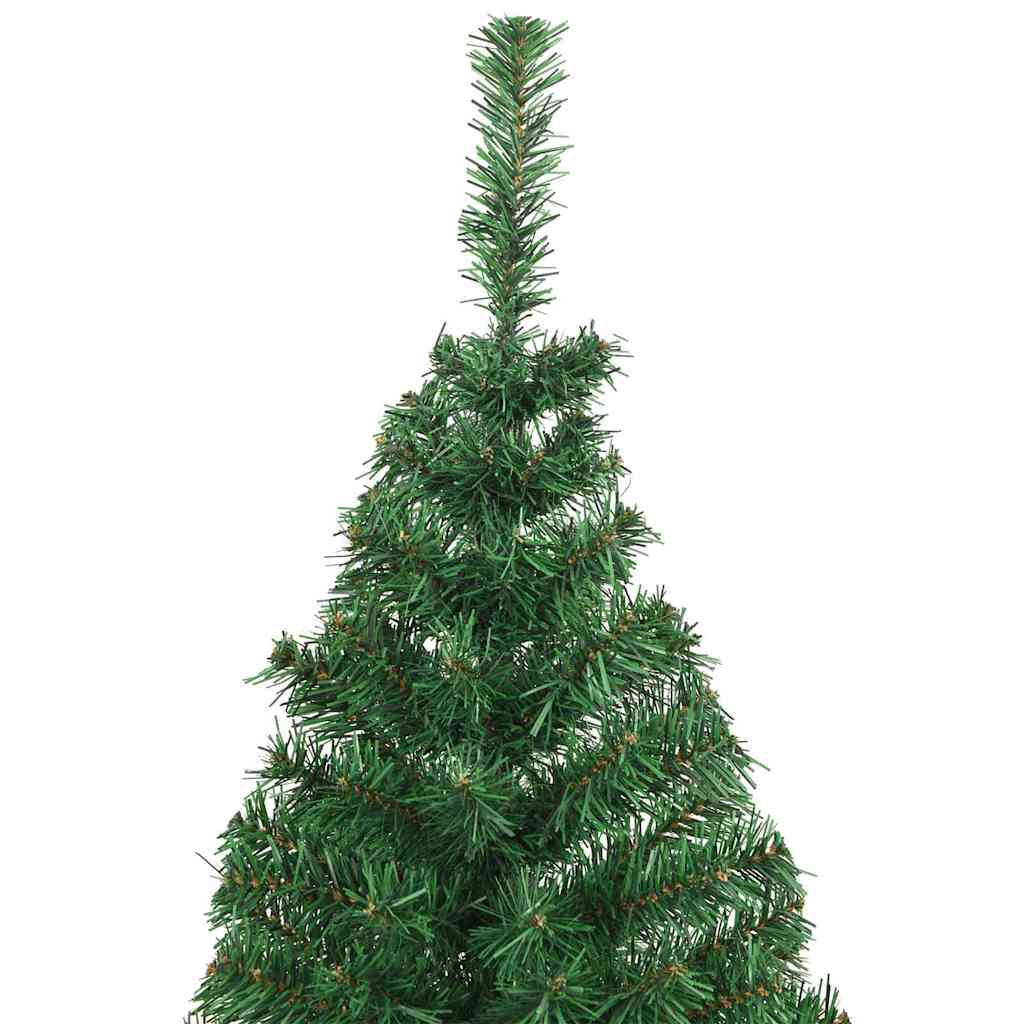 Árvore de Natal Artificial Verde 240 cm PVC, Aço e Plástico