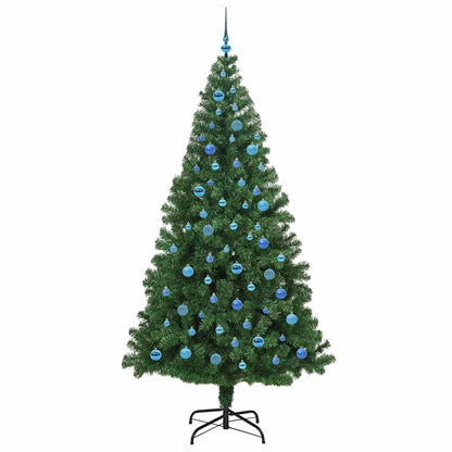 Árvore de Natal Artificial Verde 240 cm PVC, Aço e Plástico