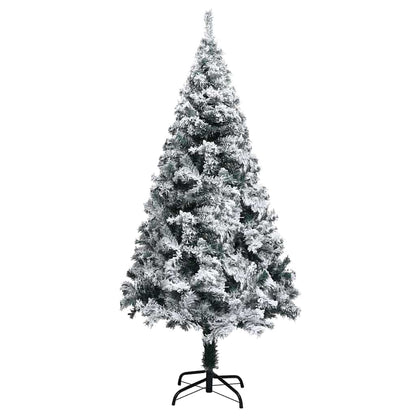 Árvore de Natal Artificial Branco 150 cm PVC, Aço e Plástico