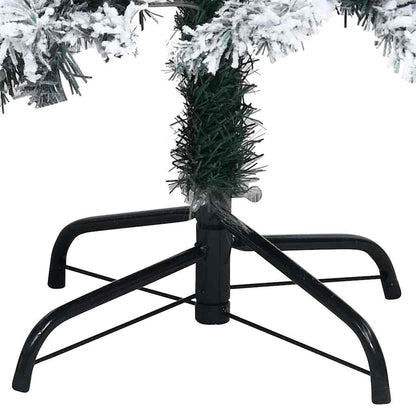 Árvore de Natal Artificial Branco 150 cm PVC, Aço e Plástico