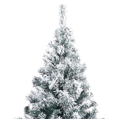 Árvore de Natal Artificial Branco 180 cm PVC, Aço e Plástico