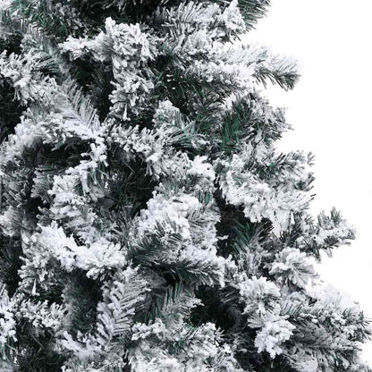 Árvore de Natal Artificial Branco 240 cm PVC, Aço e Plástico