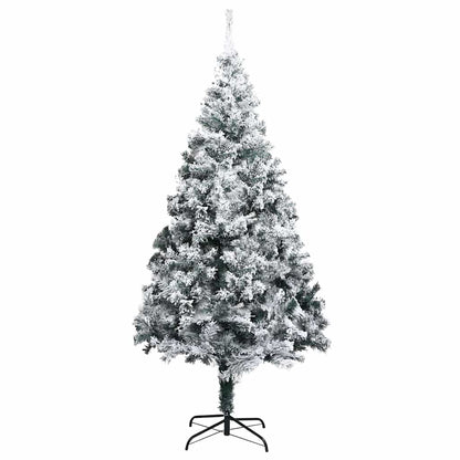 Árvore de Natal Artificial Branco 240 cm PVC, Aço e Plástico